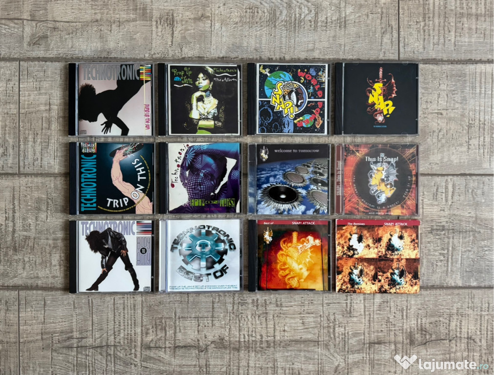 Cd-uri originale Eurodance - Technotronic/Snap!