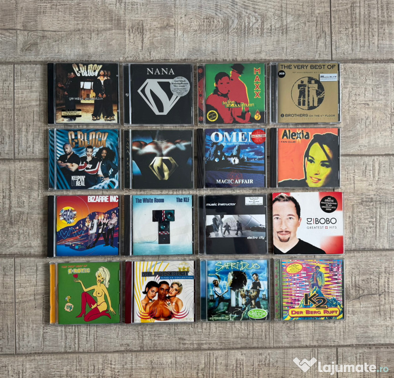 Pachet 1 cd-uri originale Eurodance 90’s
