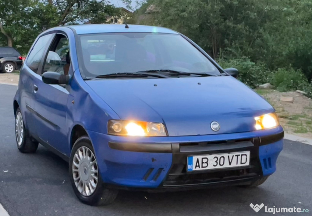 VÂND URGENT ???? Fiat-1.4 benzină an 2002 toate taxele la zii