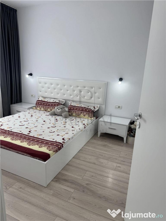GIROC - 2 Camere - ETAJ 1 - Bloc nou - Mobilat - Utilat