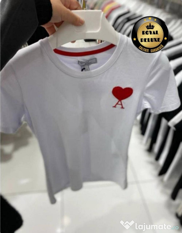 Tricou dama Ami alb