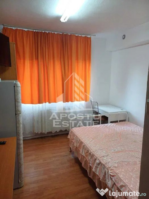 Garsoniera spatioasa dotata cu AC