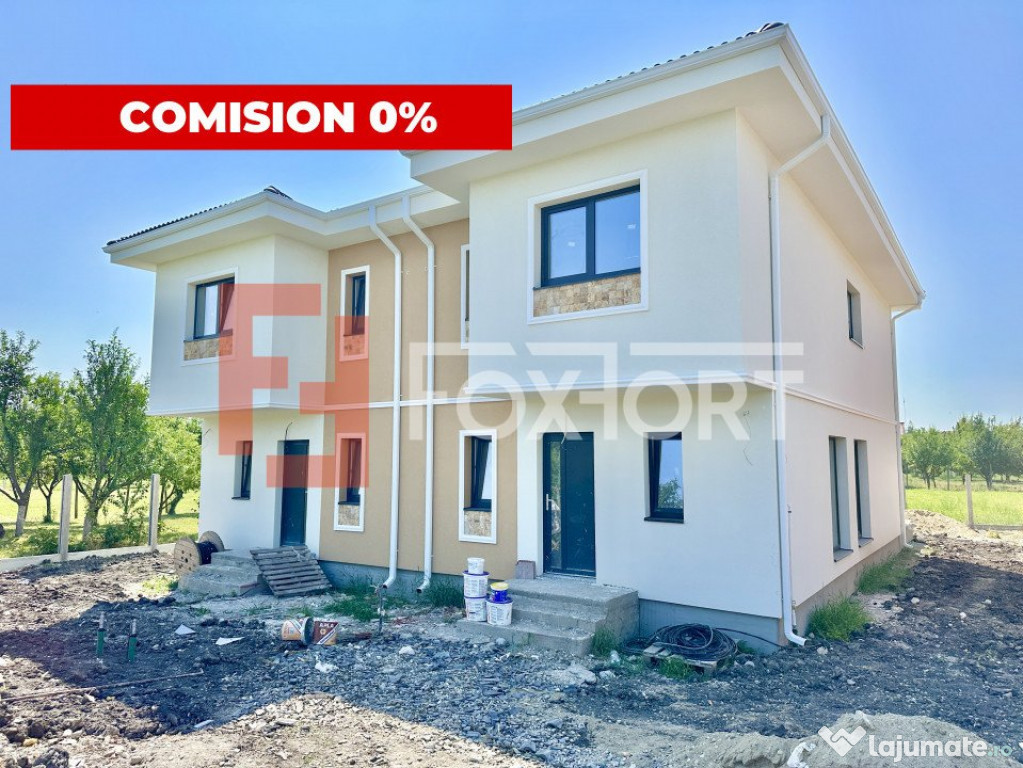 COMISION 0% Duplex premium cu 4 camere in Mosnita, pozitie