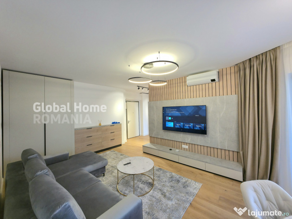 First Rent | Herastrau Park View | 2 Rooms+Terrace+Parking |