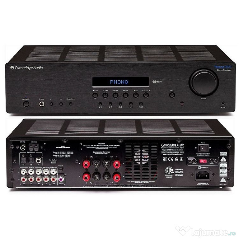 Amplificator Stereo Cambridge Audio Topaz SR20