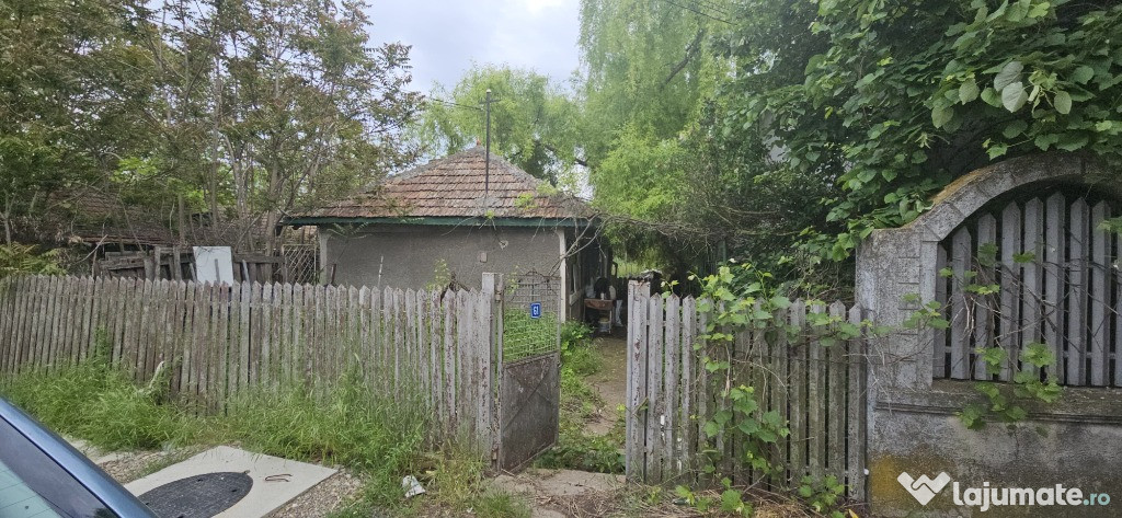 Casă batraneasca 3 cam + teren 1.056 mp cu iesire la lac, Petrachioaia