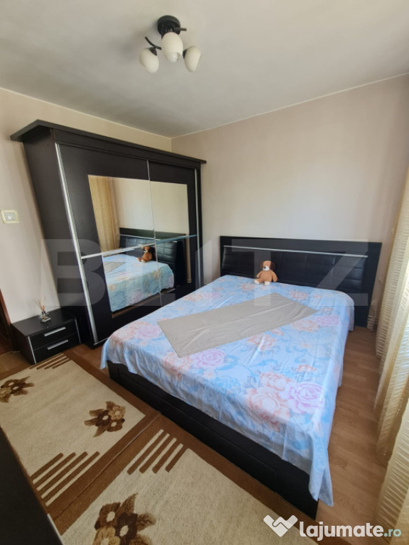 Apartament 2 camere, etaj 1, zonă verde și liniștită în