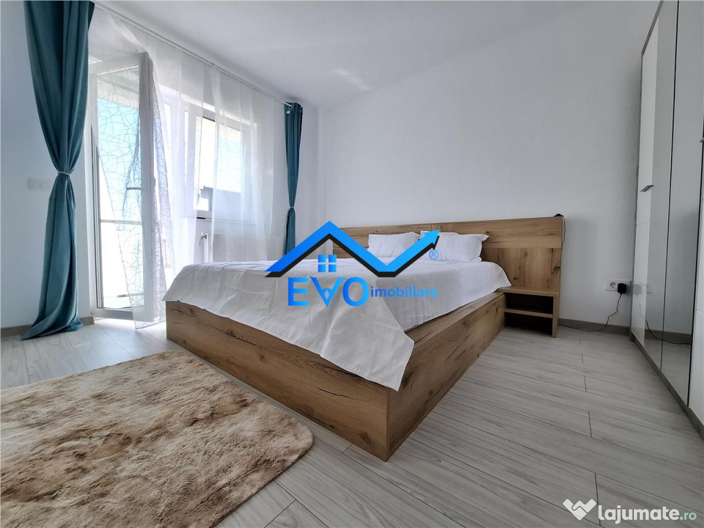 Apartament 1 camera, mobilat complet, bloc nou, capat Cug