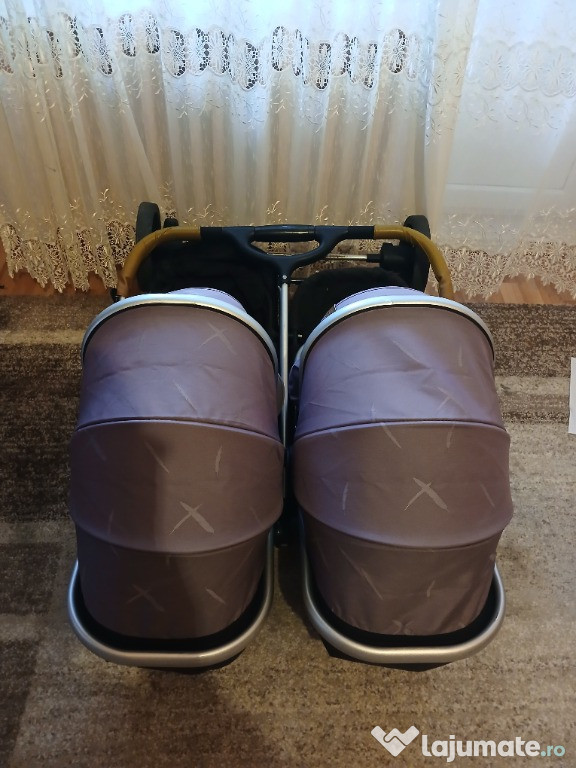 Carucior gemeni Chipolino Duo Smart 2 in 1 liliac