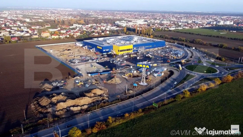 Teren excelent pentru investitii, 3000 mp, langa Dedeman-Dum