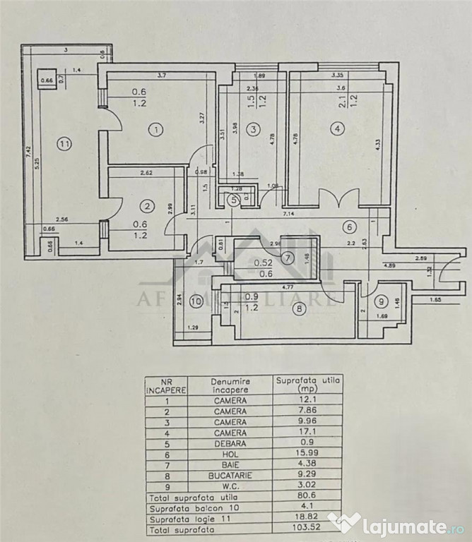 Apartament 4 camere Centru Civic - Ultracentral