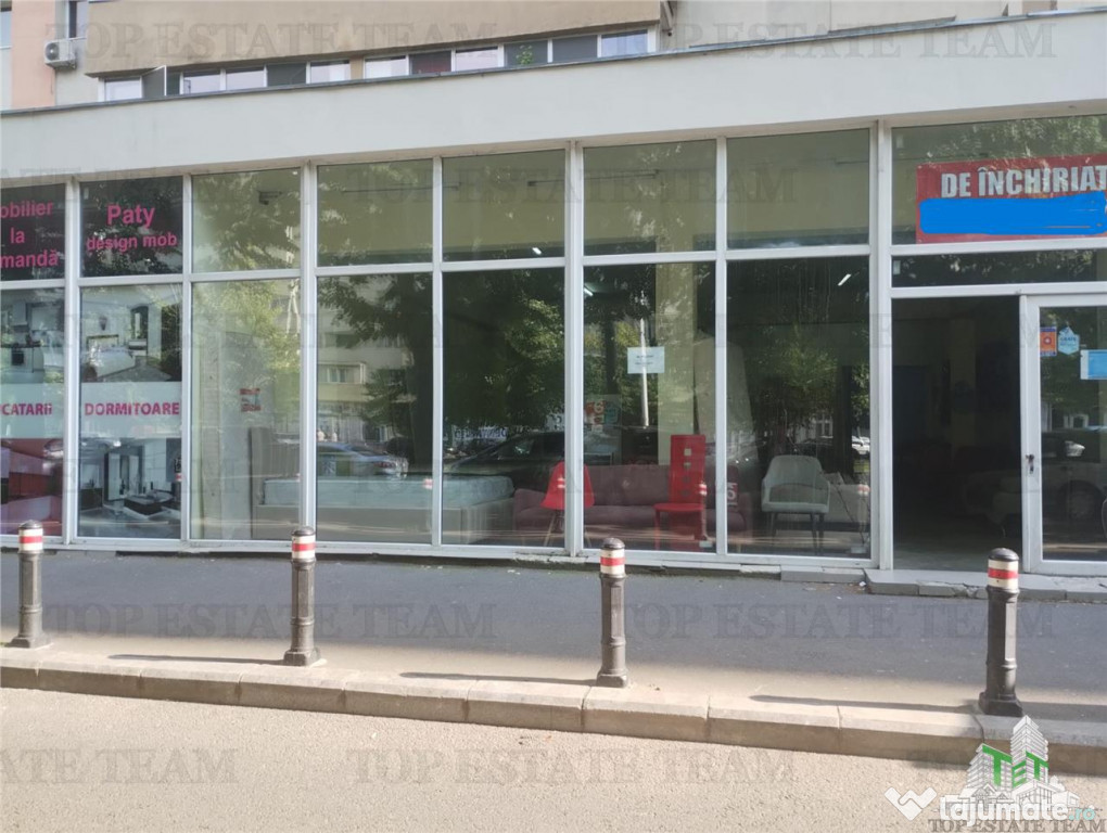 Spatiu comercial de inchiriat, deschidere mare la bulevard i