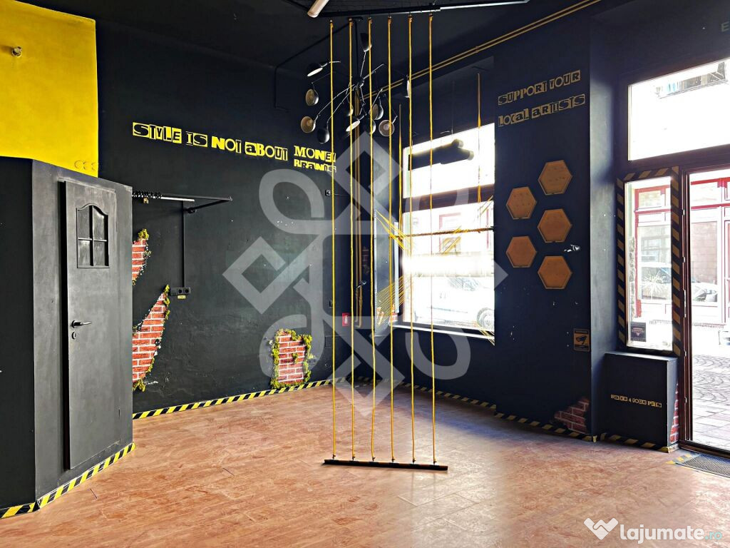 Spatiu comercial de inchiriat pe pietonala Republicii,