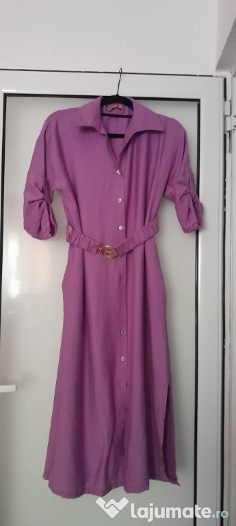 Rochie midi lila