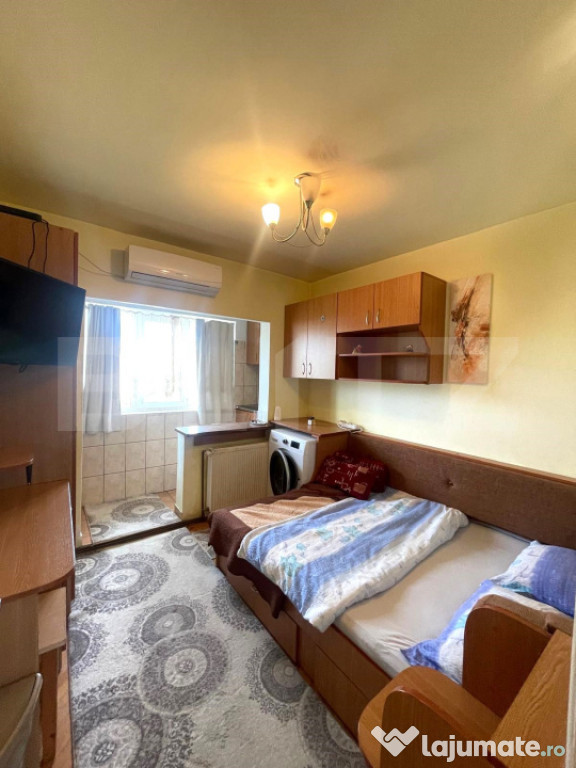 Garsoniera, 20 mp, A.C, parcare, zona Kaufland Marasti