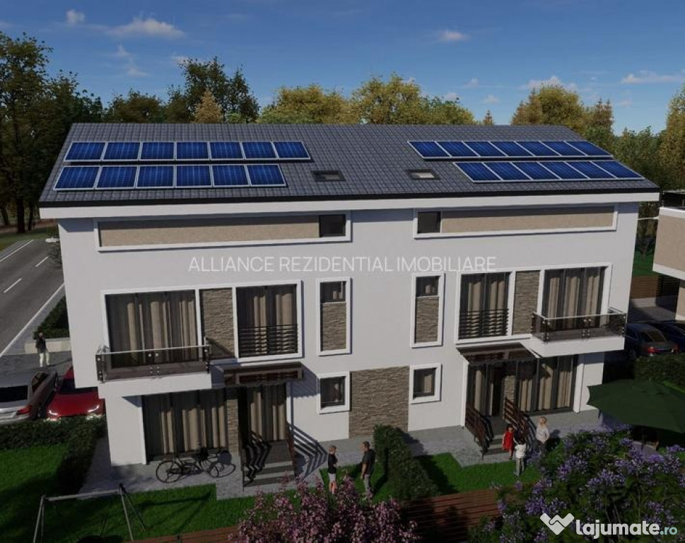 Vilă tip duplex, 5 camere, 4 bai | finisaje premium