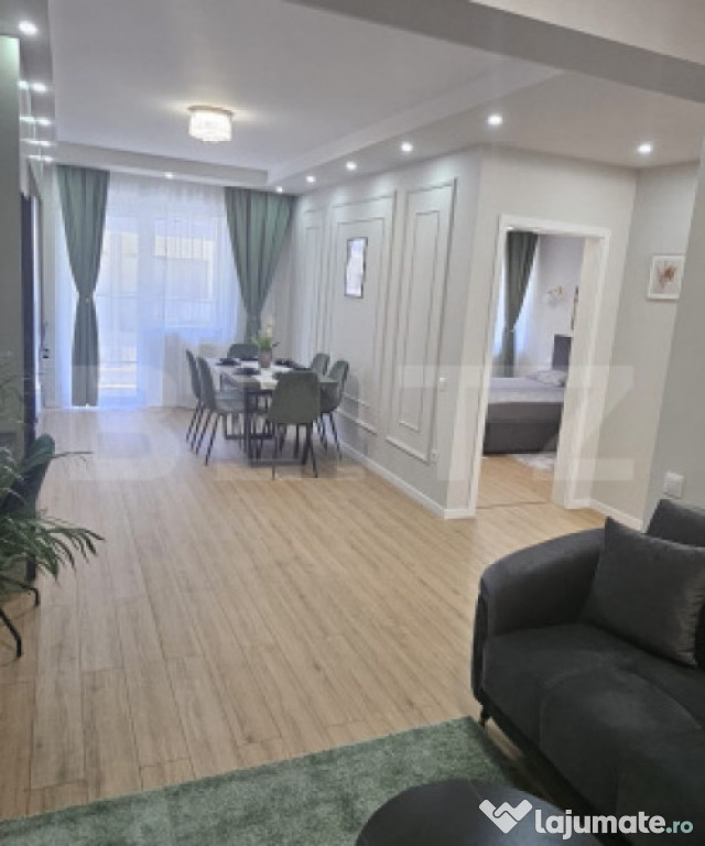 Apartament modern, 2 camere, 54 mp utili, zona Terra