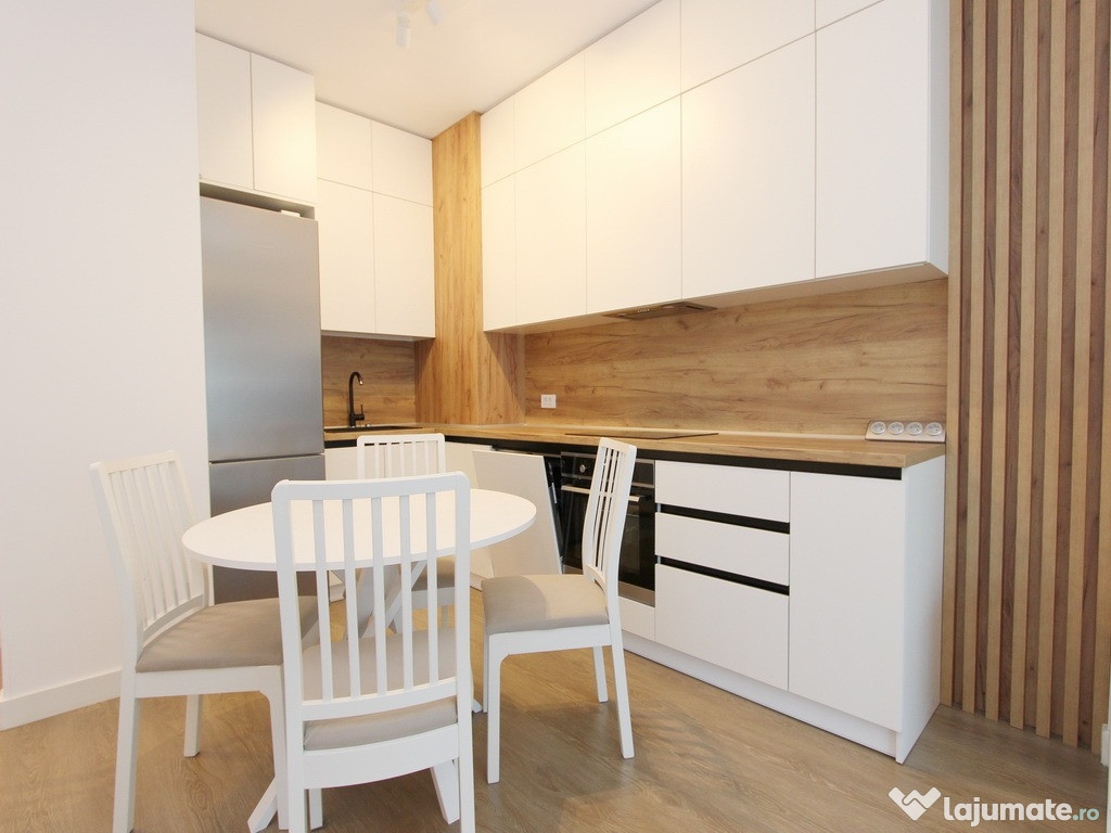 Semicentral, apartament mobilat si utilat, in ansamblu rezidential