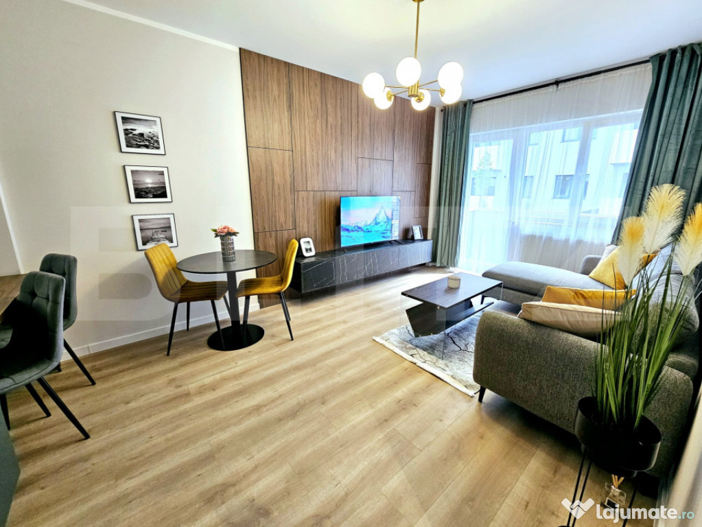 Apartament la cheie, 2 camere decomandate, bloc nou, zona Te