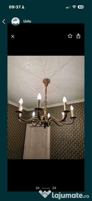 Candelabru bronz