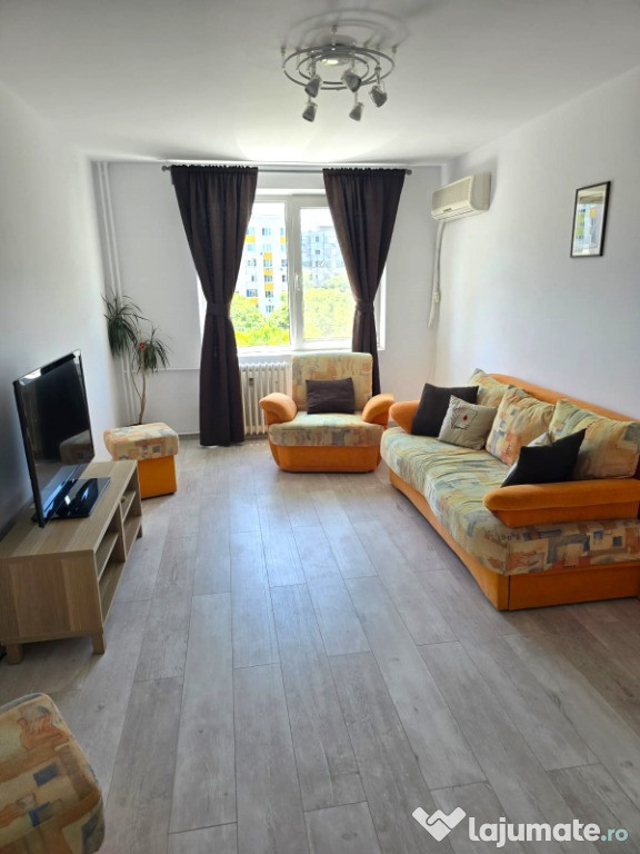 3 camere, balcon închis, 2 băi, confort 1, Modoran Ene Piața Rahova