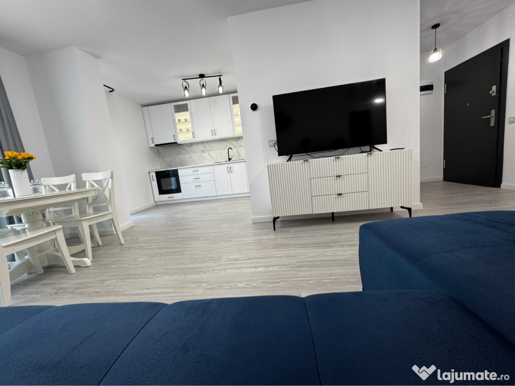 Prima inchiriere, utilat/mobilat complet , ap 2 camere, AC