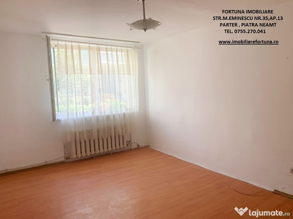 Apartament 1 camera, parter inalt, zona Precista