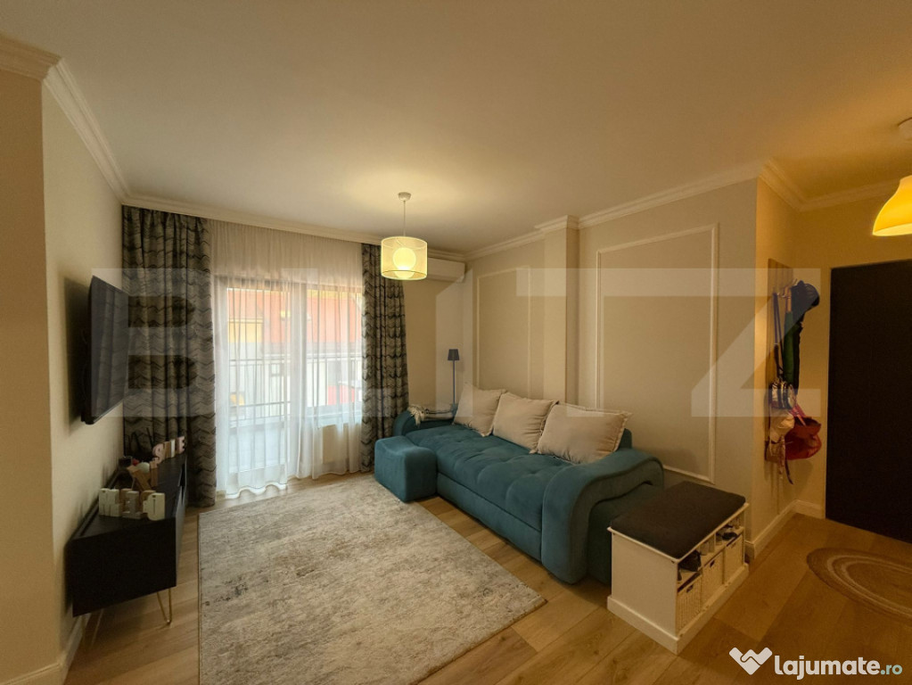 Apartament la cheie, 3 camere, 40 mp terasa, parcare, zona S