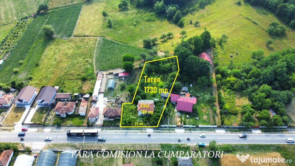 CASA CU TEREN 1730 MP, UTILITATI RACORDATE