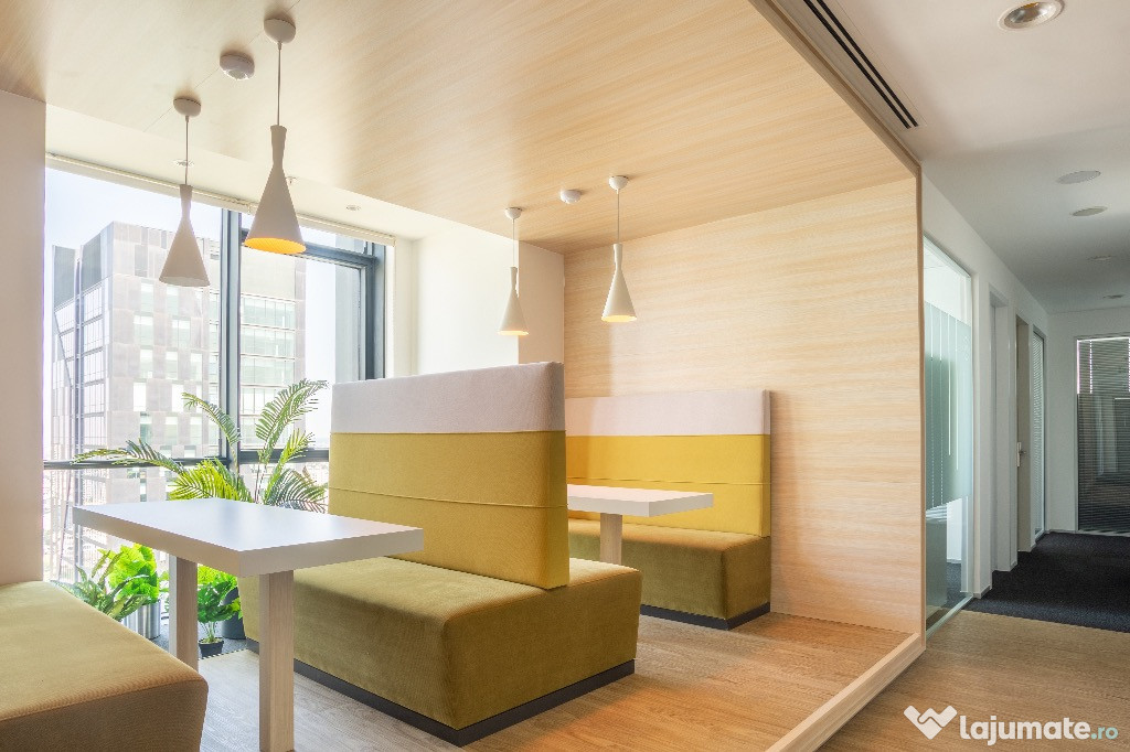 Acces nelimitat la spații de co-working în Regus Iulius Business