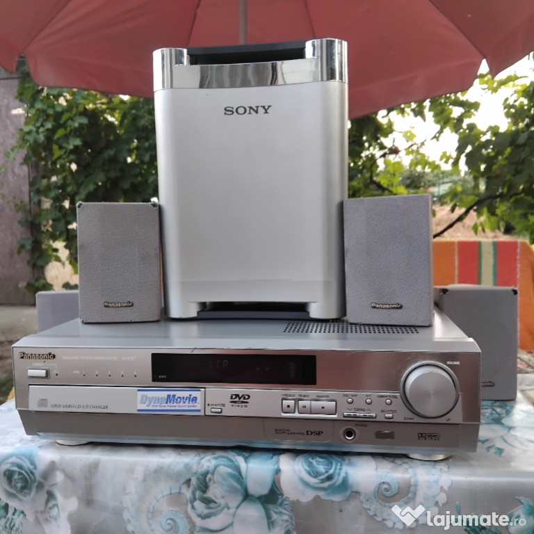 Sistem home theater Panasonic SA-HT67 cu 5 discuri,subwoofer