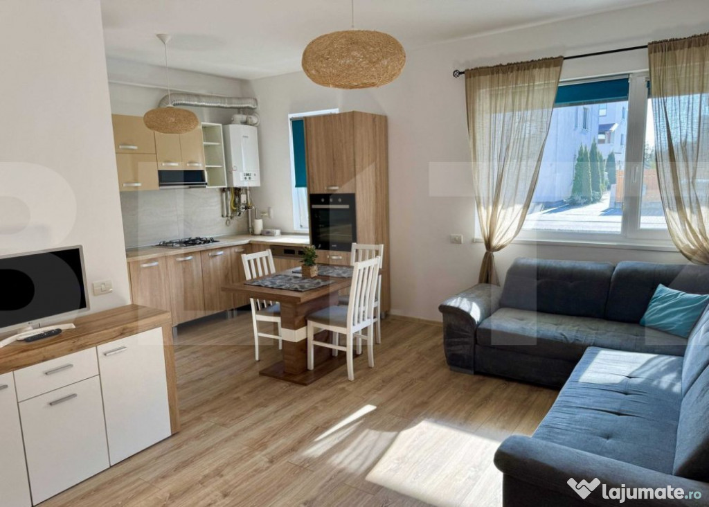 Apartament cochet cu curte și terasă în Dumbrăvița –