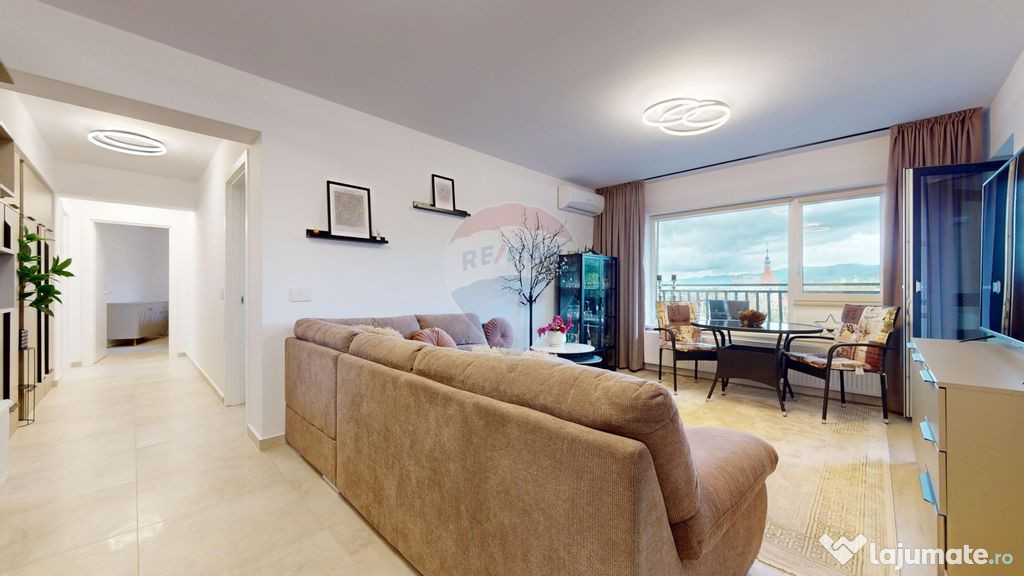 Apartament 3 camere de închiriat–lux, parcare subteran...