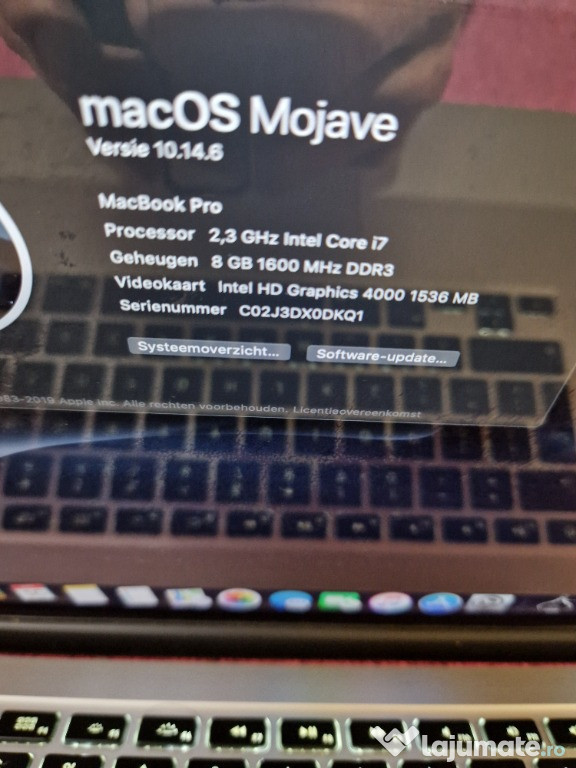 MacBook Pro 15 | i7 | 8GB | 256GB |