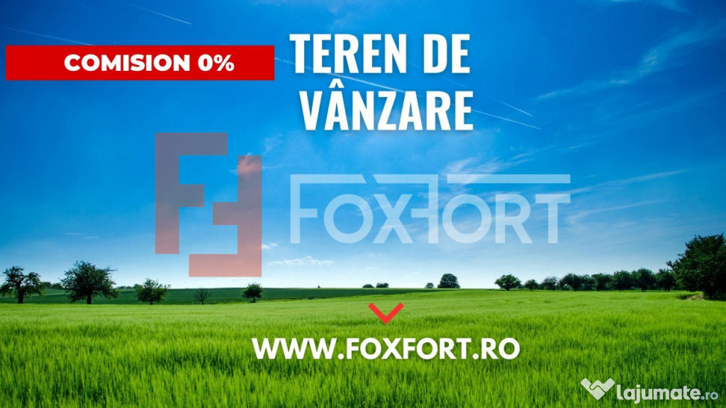 COMISION 0% Teren intravilan 604 mp, toate utilitatile - Alb