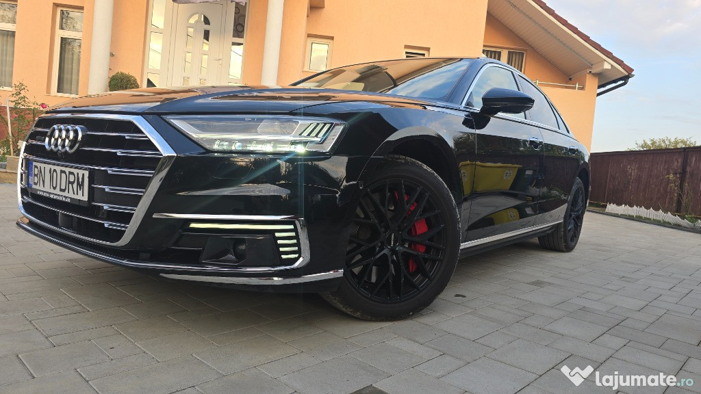 Audi A8 Long 60TFSIe 3.0 Benzina Quattro PHEV 450cp, inmatriculat