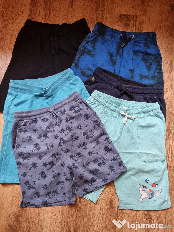 Set 5 bermude + 2 CADOU 9-10 ani 140 cm
