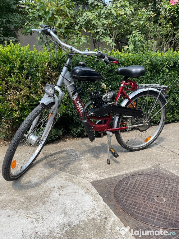 Bicicleta Hera cu motor 50cc 2 timpi (nou)