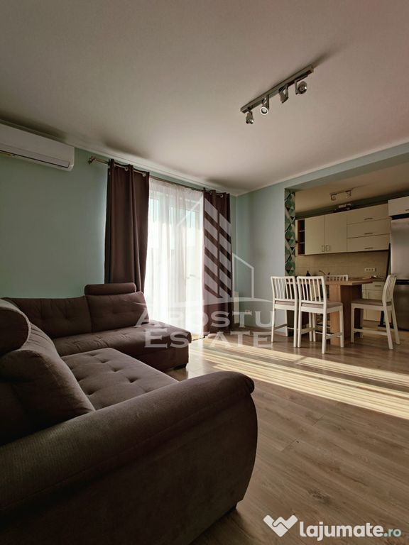 Apartament spatios cu 3 camere in Giroc cu centrala proprie