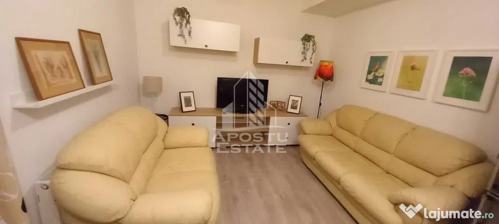 Apartament cu 2 camere, Giroc, Centrala Proprie, Pet Frie...