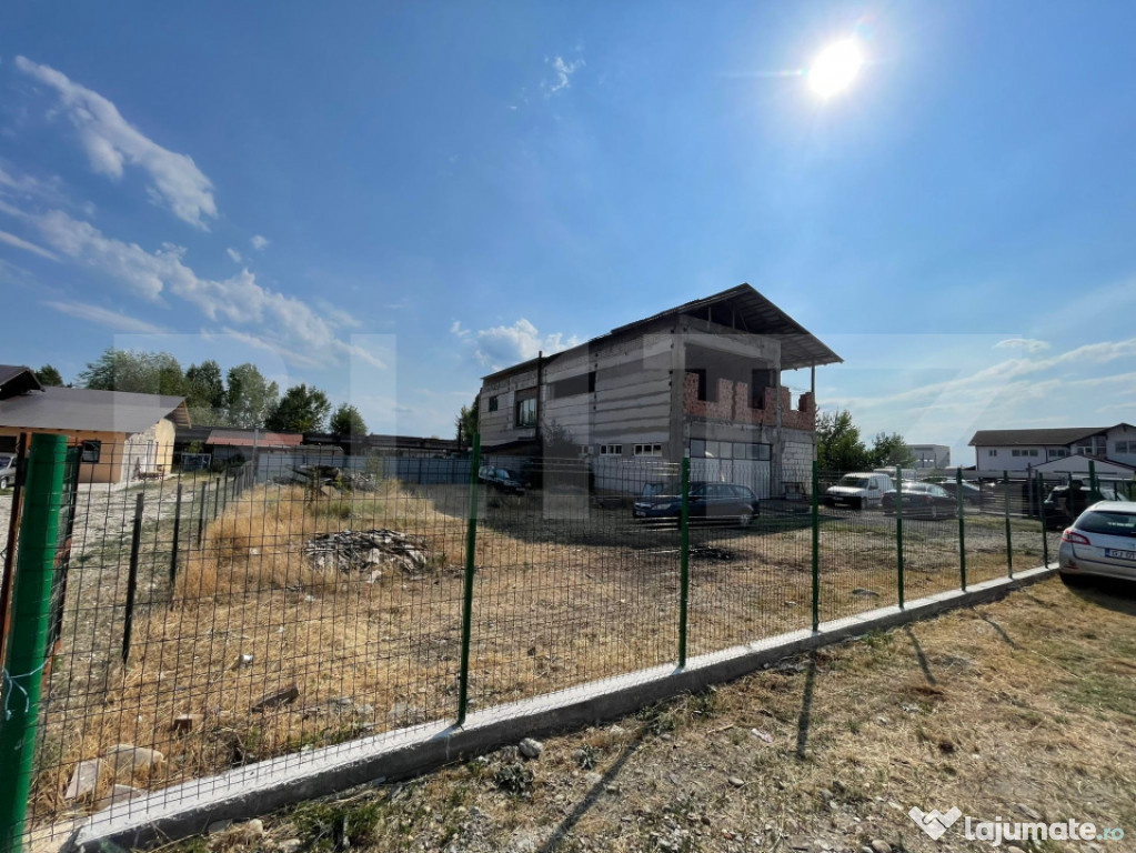 Spațiu industrial de 147 mp, teren 334 mp – zonă industr
