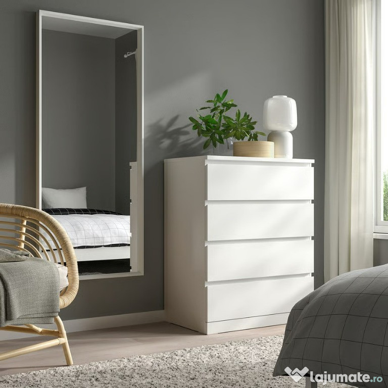 Oglinda Ikea alb 150 x 65 cm