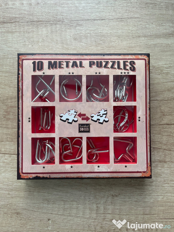 Puzzle-uri metalice