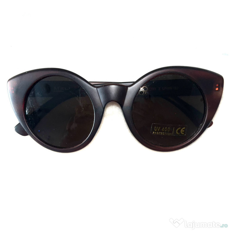 Ochelari de soare cat-eye maro