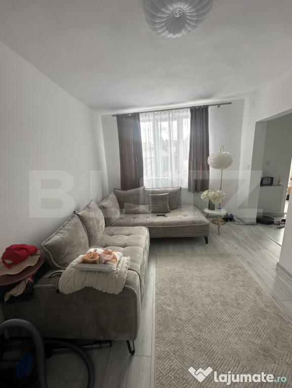 Casa tip P+M,100mp utili,200mp teren,Zona Tituescu
