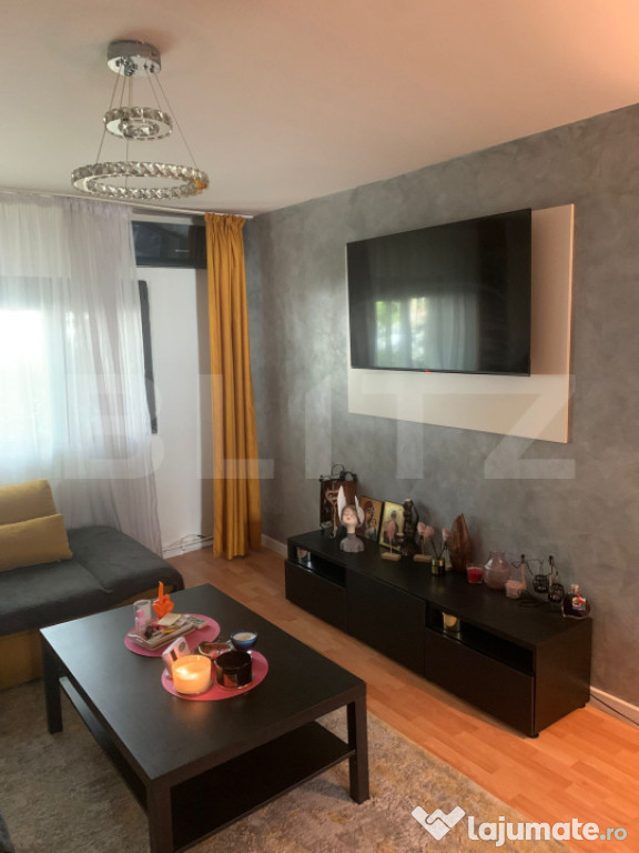 Apartament 3 camere, metalurgie mobilat
