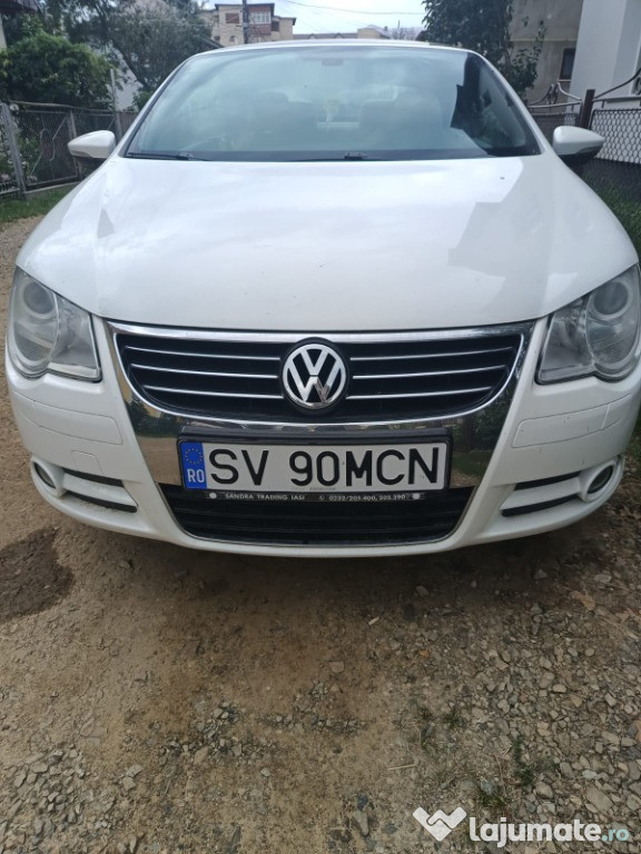 VW Decapotabil Volkswagen EOS – 1.4 TSI – Benzină – 2008 – Alb