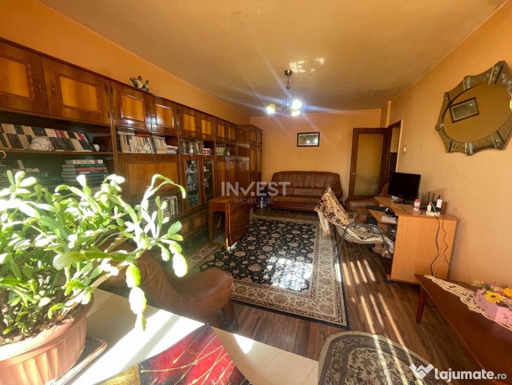 Apartament spațios cu 3 camere, 2 băi și vedere panoramic
