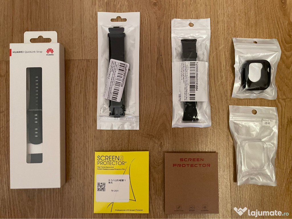 Curea Folie Protectie Display Husa Ceas Huawei Watch Fit 3