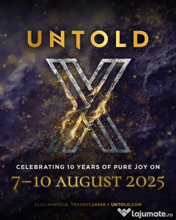 Bilet Untold GA 4 ZILE